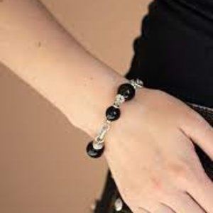 Paparazzi ♥ Boardroom Baller - Black ♥ Bracelet